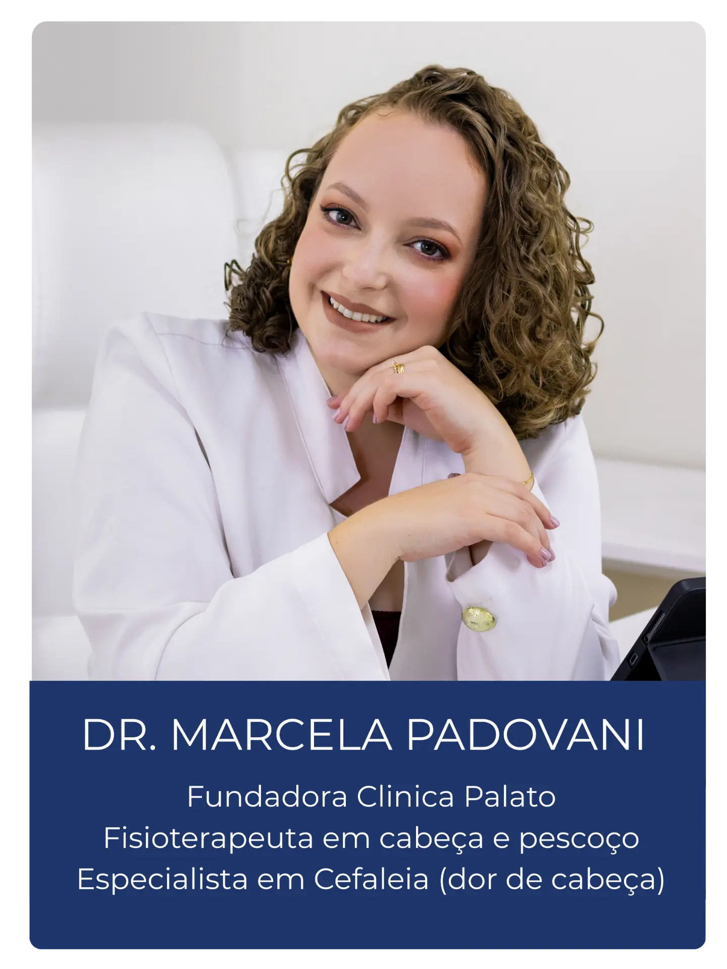 Retrato de profissional da Clínica Palato